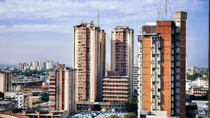 brown high-rise buildings
